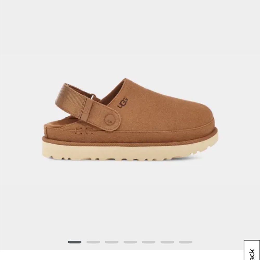 Ugg Goldenstar Clogs in Chestnut size 8.5